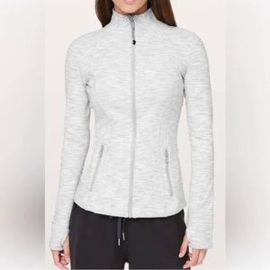 Lululemon Define Jacket, Luon Wee Are From Space Nimbus Heathered. Size 6.
